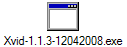 Xvid-1.1.3-12042008.exe