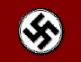 Nazi flag of the Third Reich